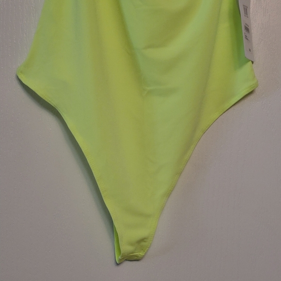 2/$30NWT LEITH ONE SHOULDER NEON BODYSUIT - Picture 3 of 6